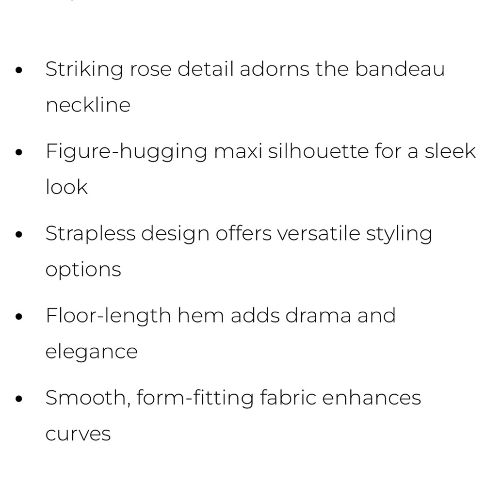 BOOHOO - ROSE DETAIL MAXI DRESS - Picture 5 of 6